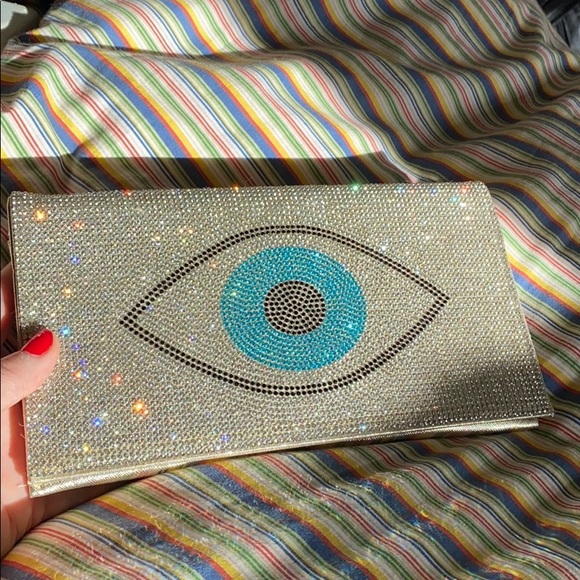 Pave Evil Eye Clutch - Picture 4 of 8